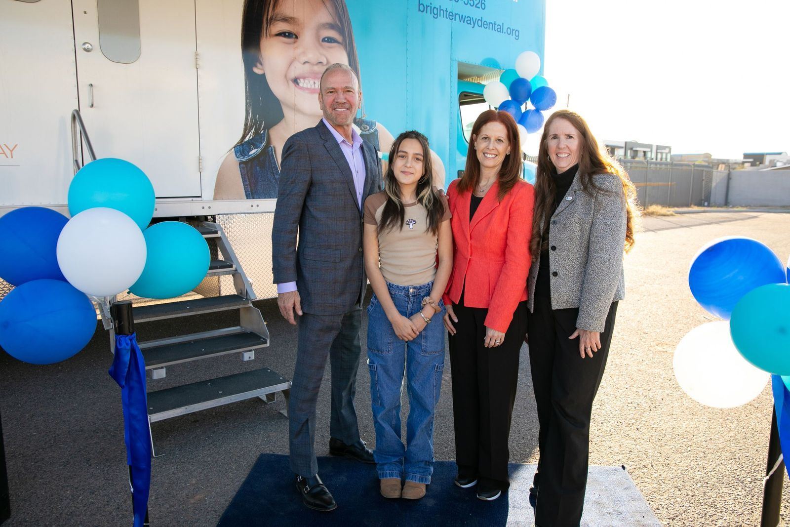 Tooth Bus naming celebration photograph 18